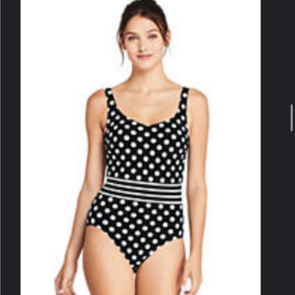 EUC Lands End One-Piece Swimsuit - Picture 7 of 8